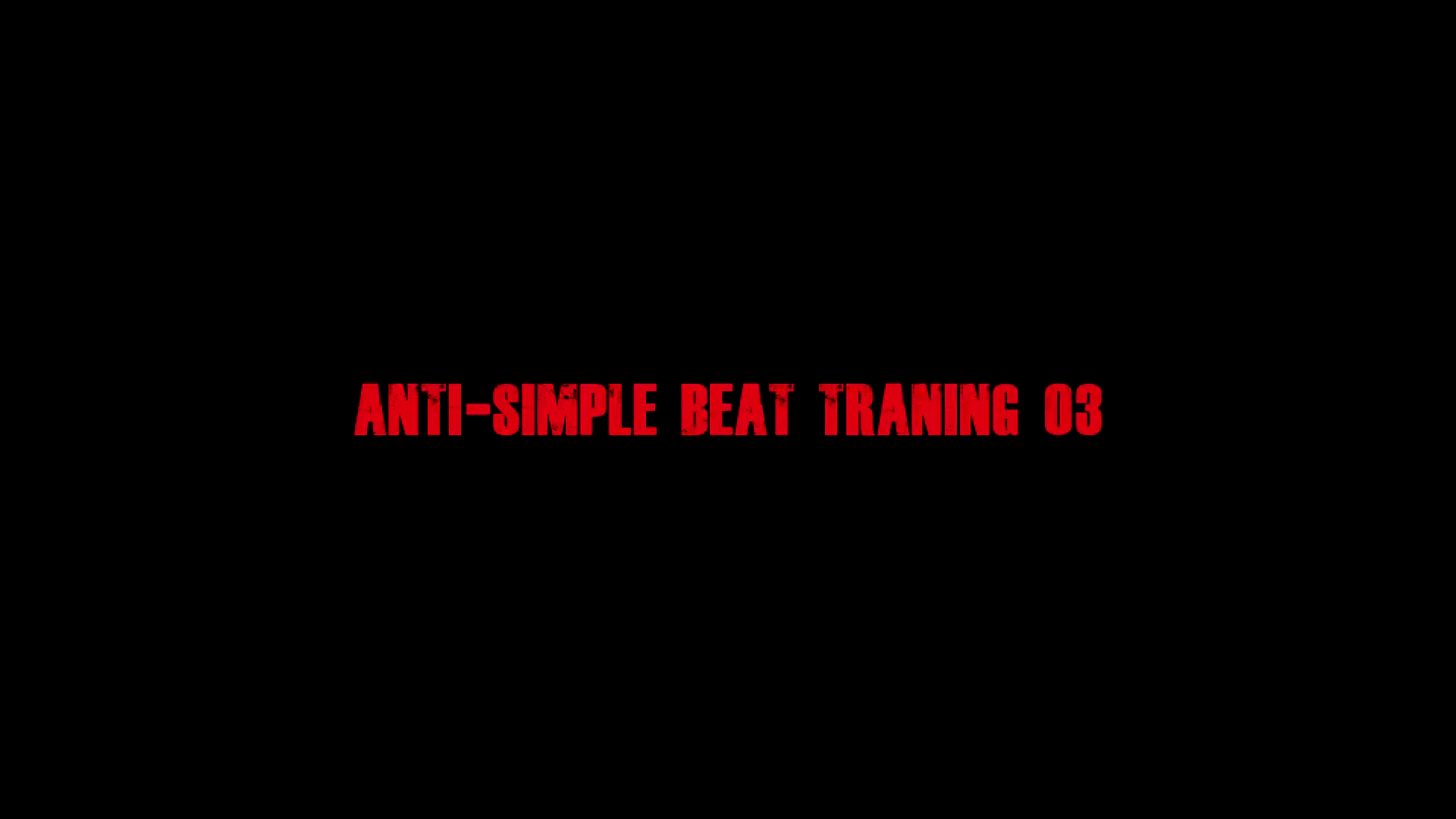 [Martoise] Simple Beat Training #03